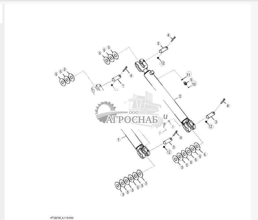 Цилиндры арки, однофункциональные 